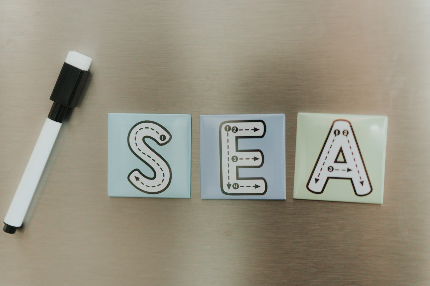 Traceable Alphabet Magnets