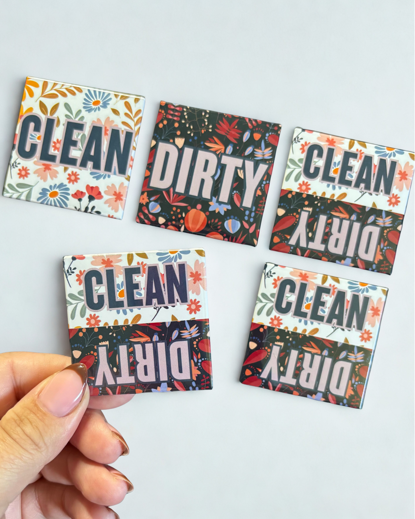 Dishwasher "Clean/Dirty" Magnets