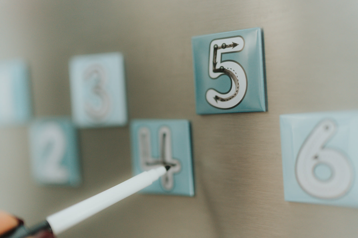 Traceable Number Magnets