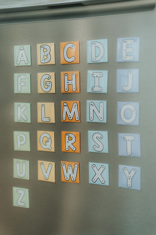 Traceable Alphabet Magnets