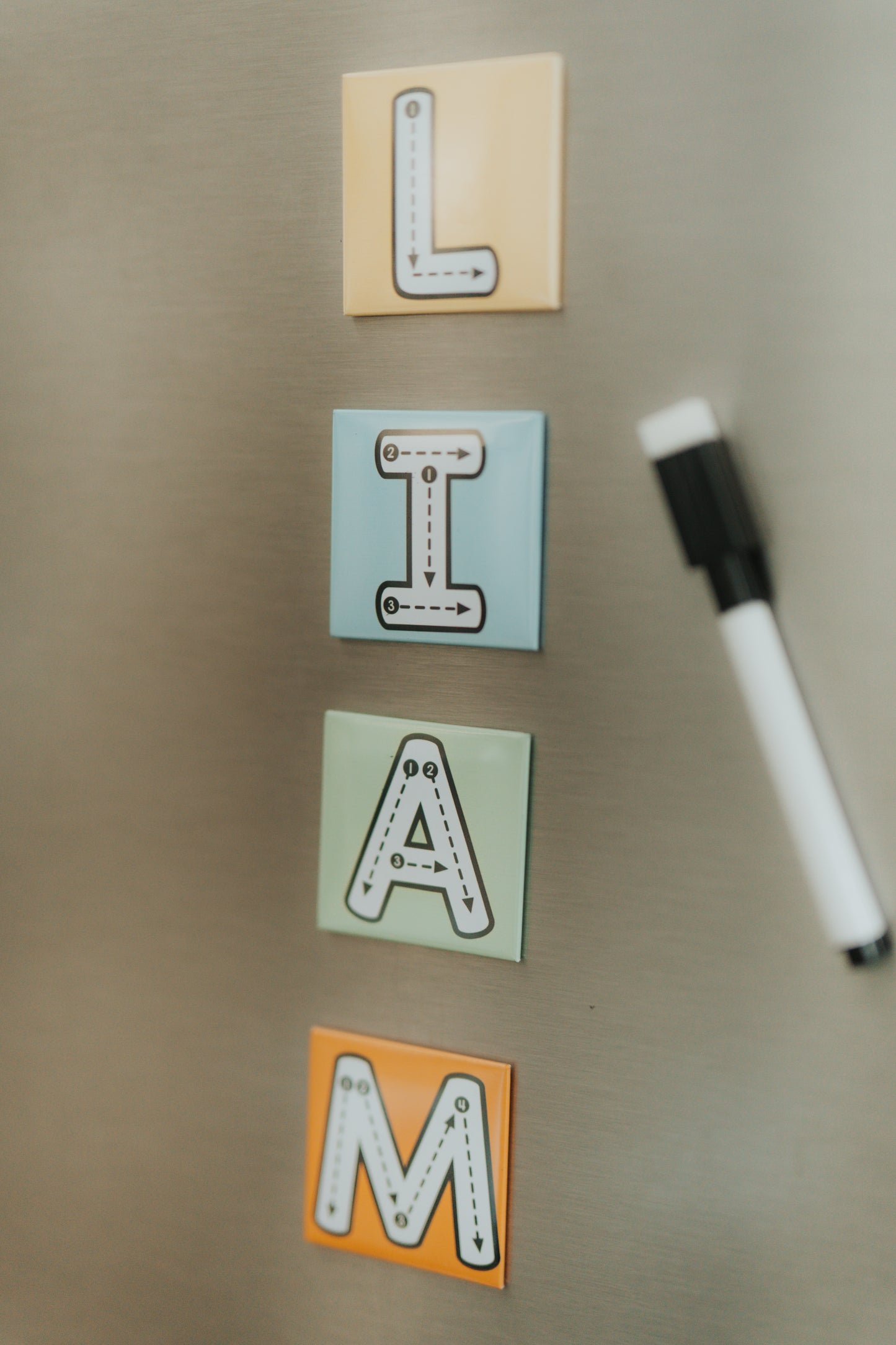 Traceable Alphabet Magnets