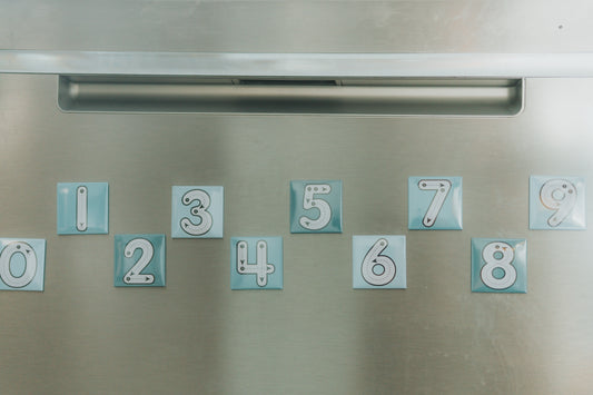 Traceable Number Magnets